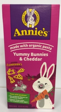 Annie's Organic Pasta Yummy Bunnies and Cheddar 170g